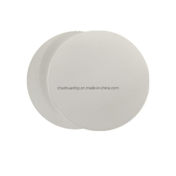 PTFE molded round plate 3