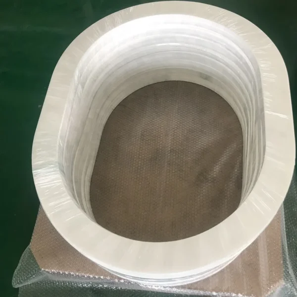 Virgin PTFE Oval Gasket-1 Virgin PTFE Oval Gasket-1