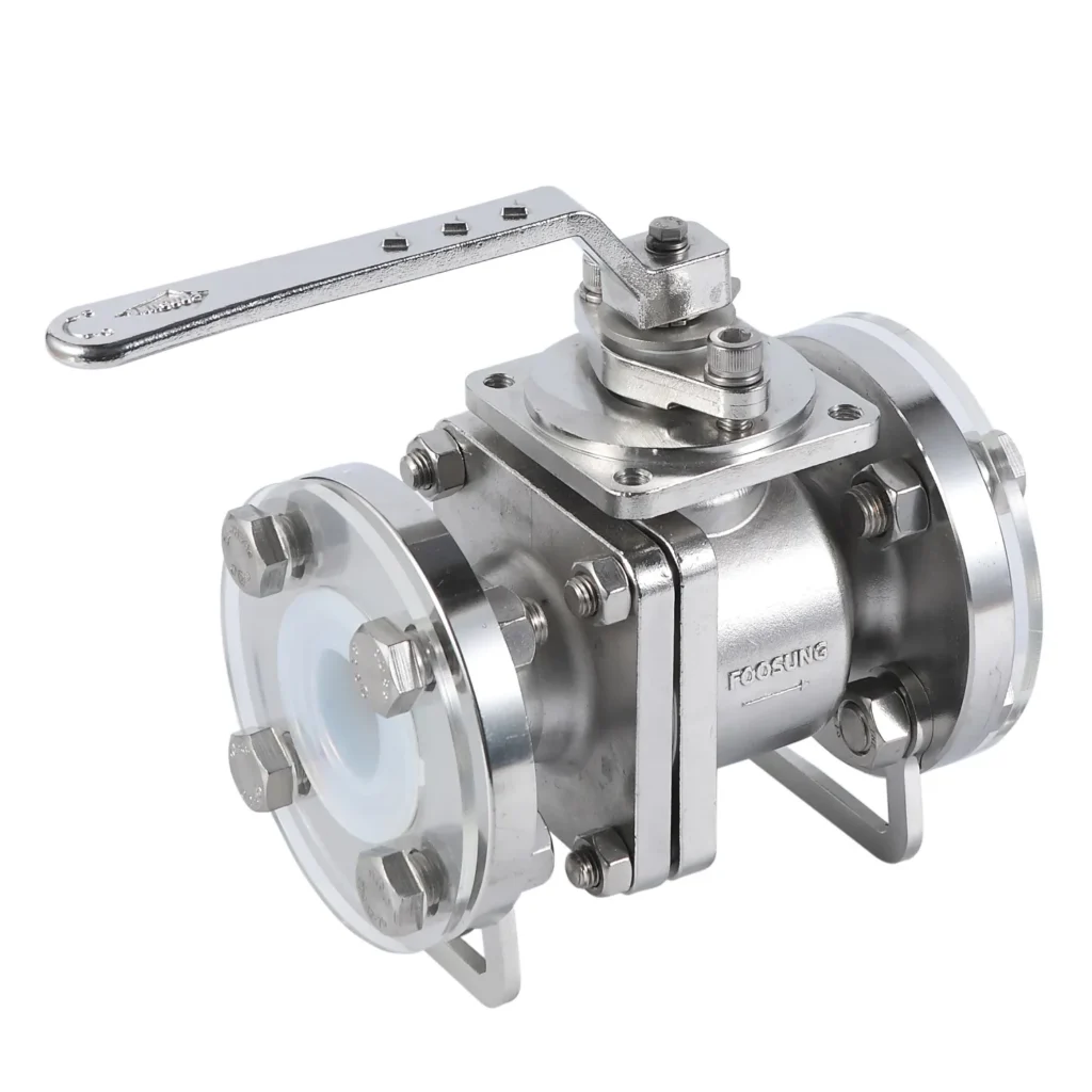 PFA Lined Ball Valve-3