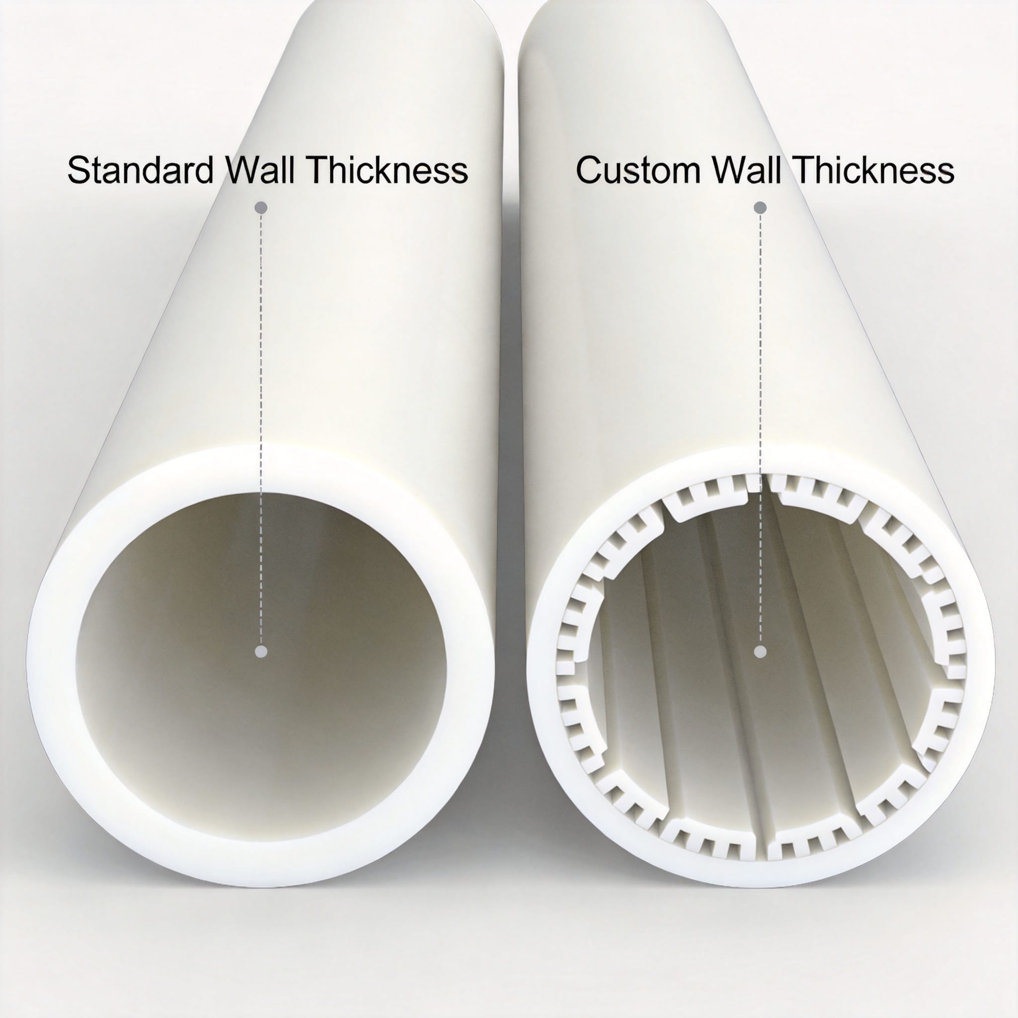 Custom PTFE tube extrusion process