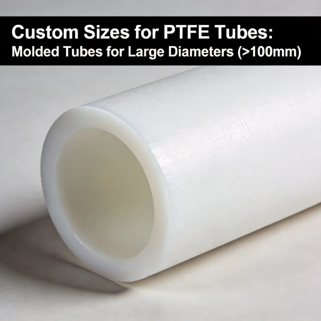 Custom Sizes for PTFE Tubes: Molded Tubes for Large Diameters (>100mm)