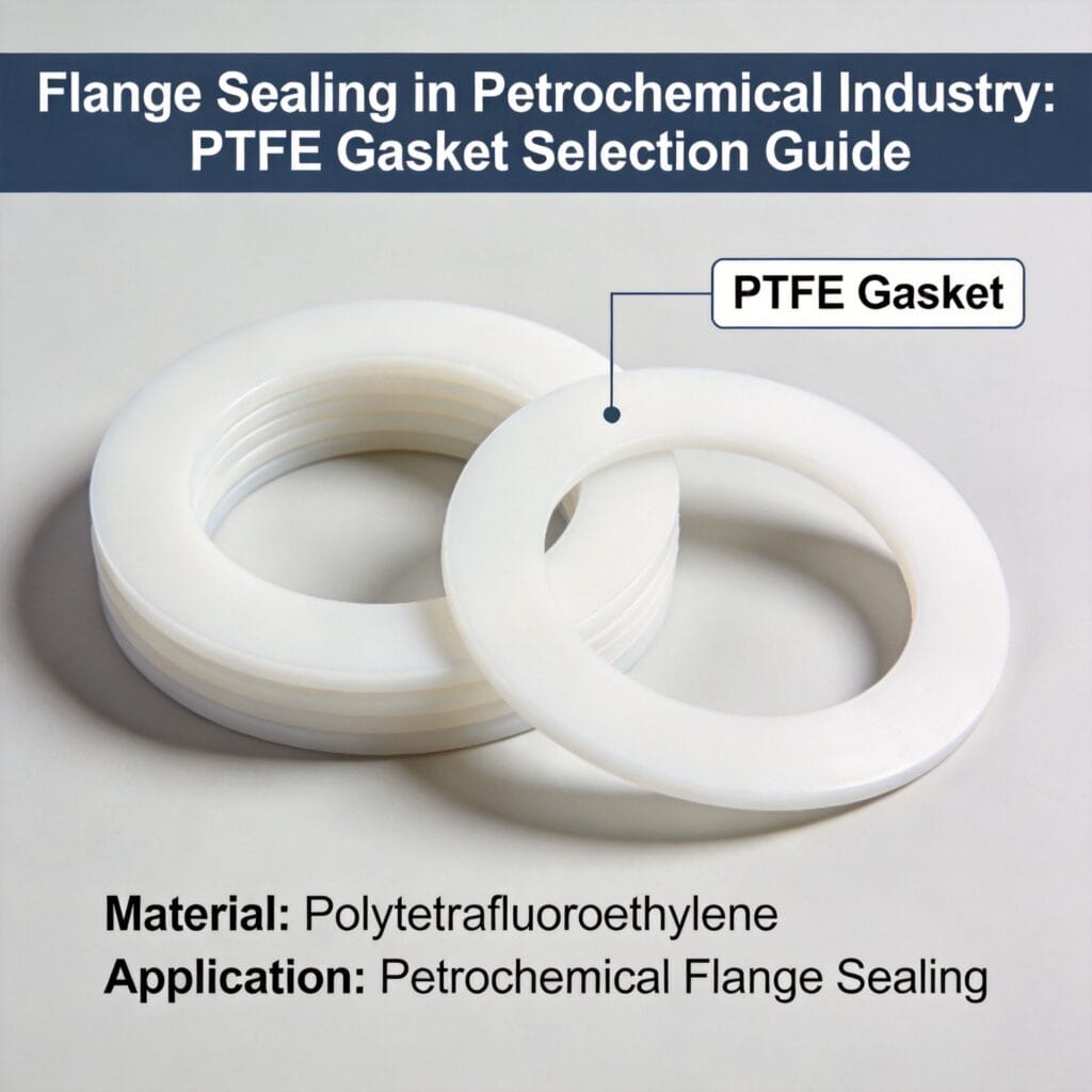 Flange Sealing in Petrochemical Industry: PTFE Gasket Selection Guide