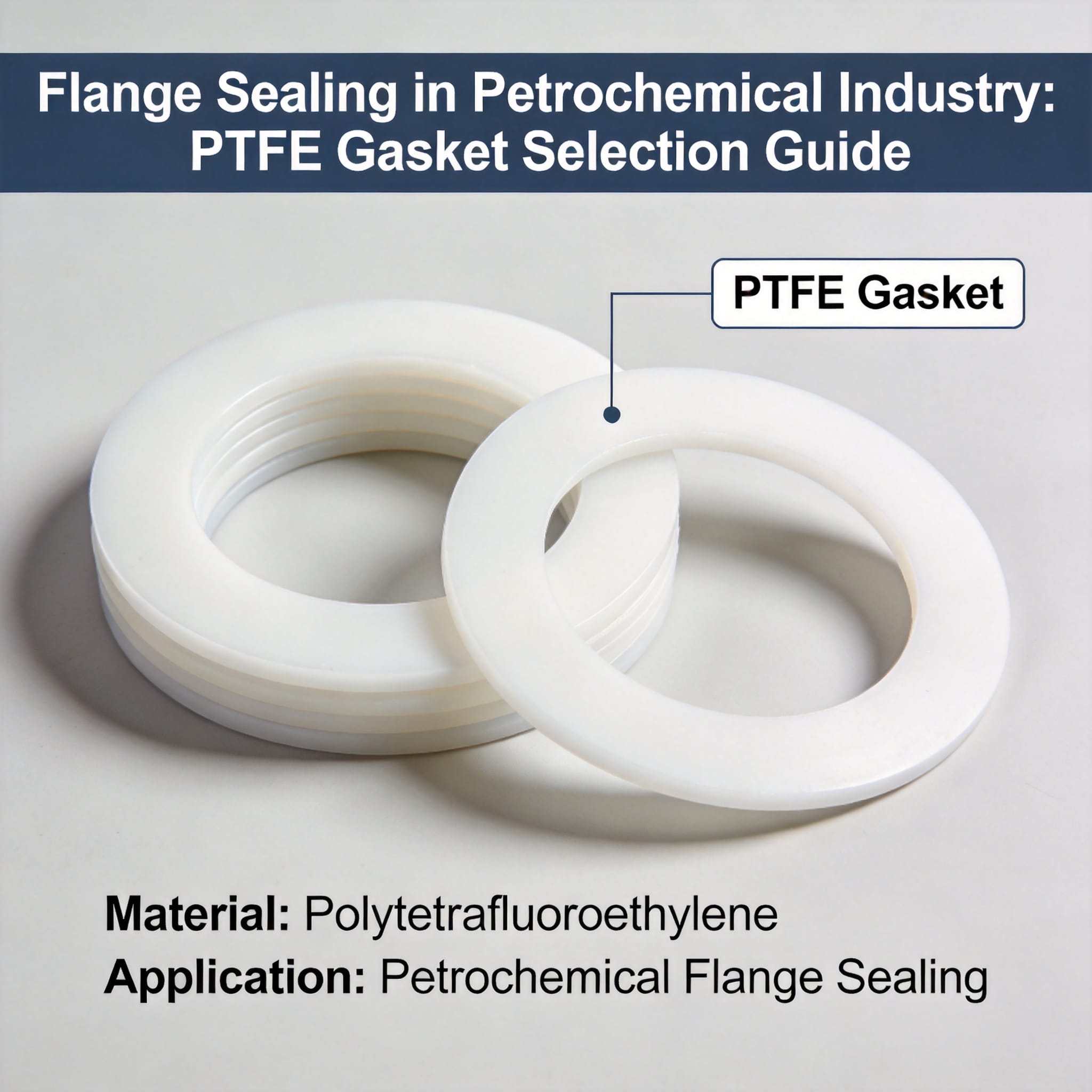 Flange Sealing in Petrochemical Industry: PTFE Gasket Selection Guide