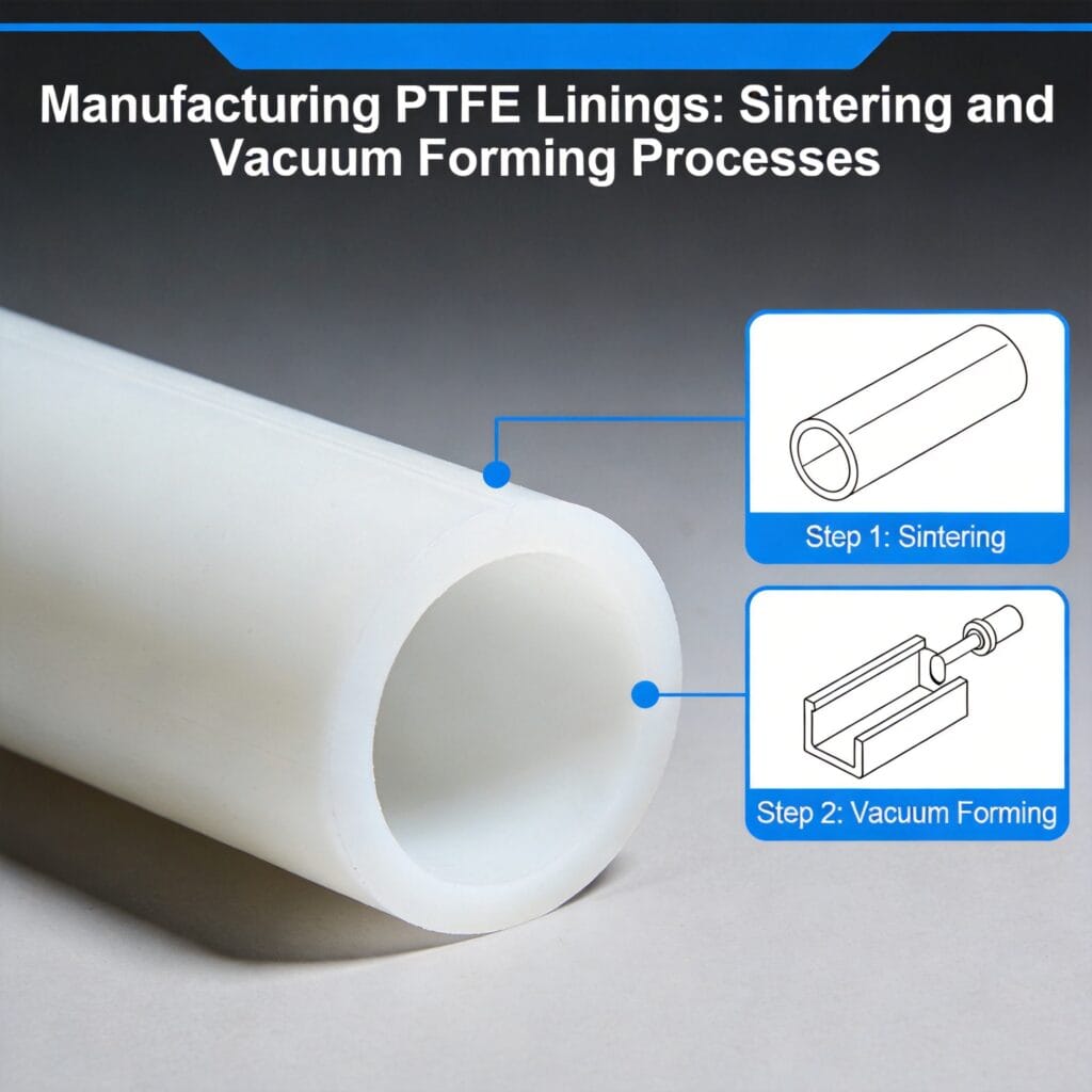 Manufacturing PTFE Linings: Sintering and Vacuum Forming Processes