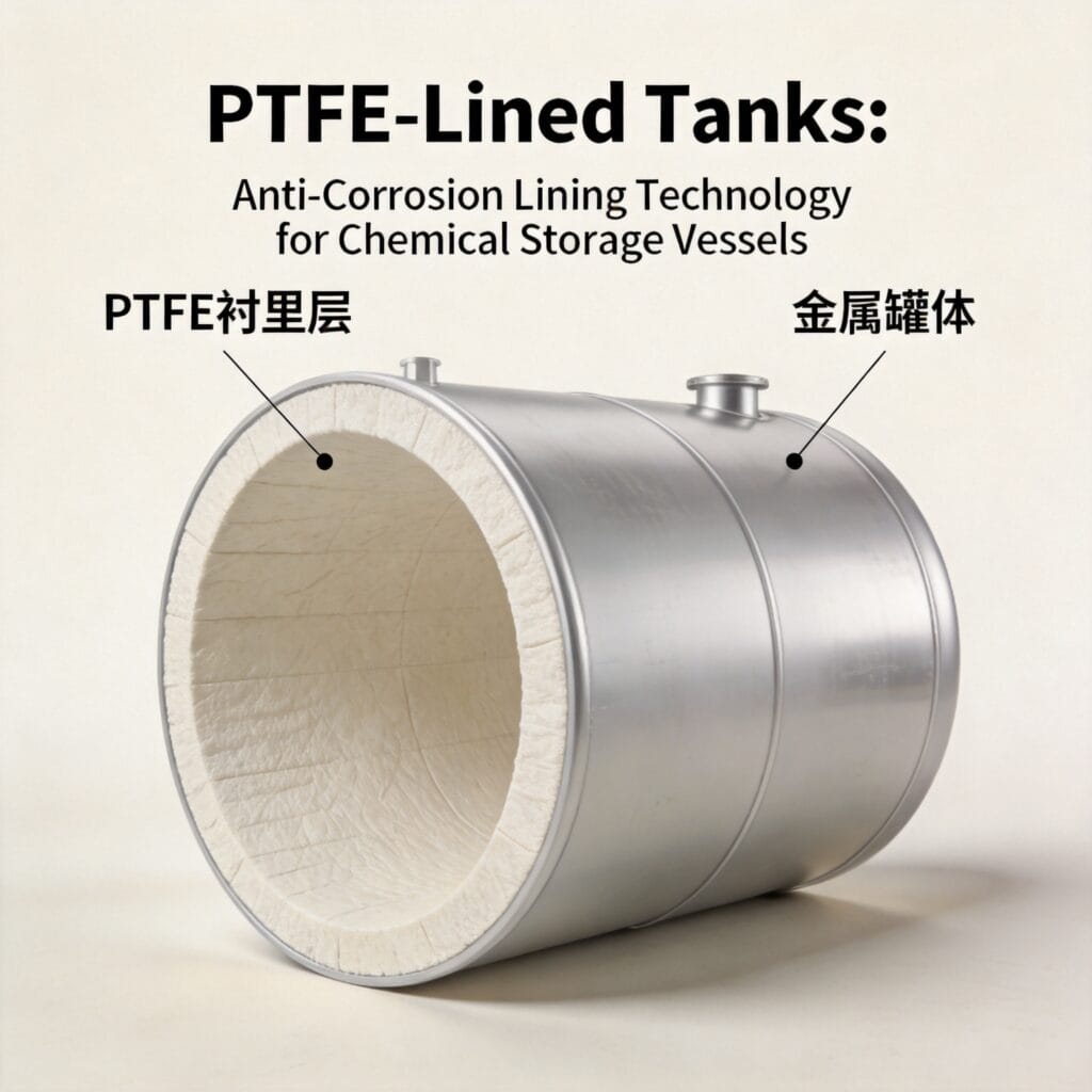 PTFE-Lined Tanks: Anti-Corrosion Lining Technology for Chemical Storage Vessels