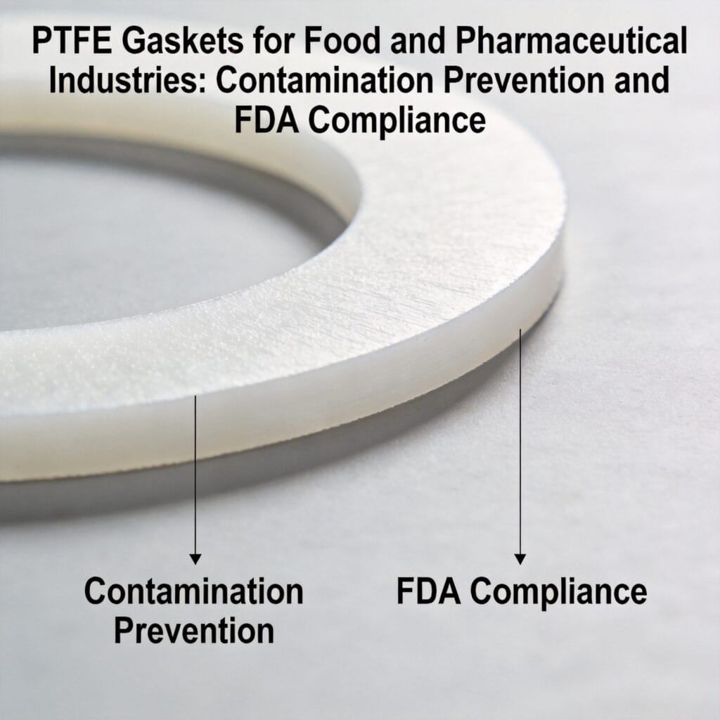 PTFE Gaskets for Food and Pharmaceutical Industries: Contamination Prevention and FDA Compliance