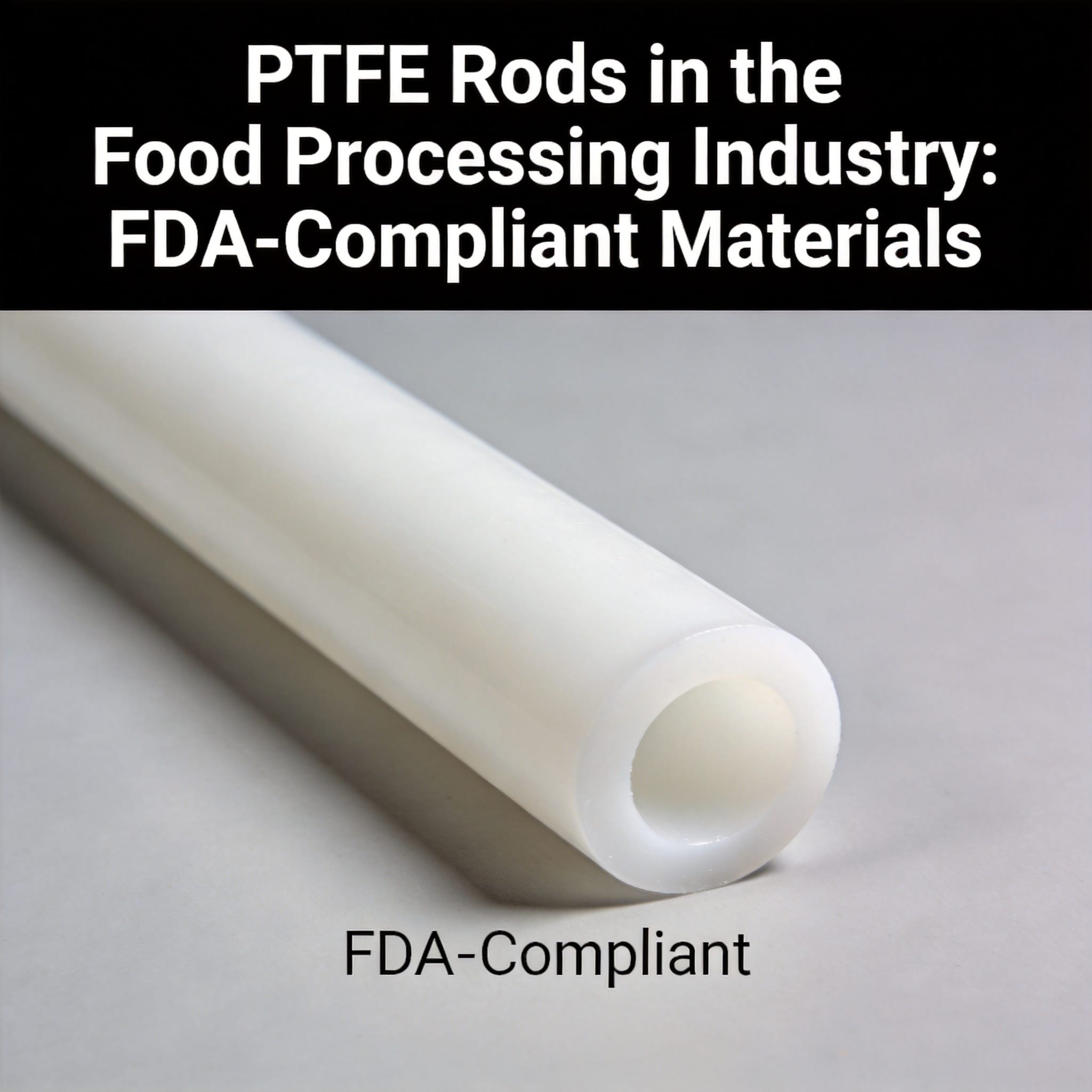 PTFE Rods in the Food Processing Industry: FDA-Compliant Materials