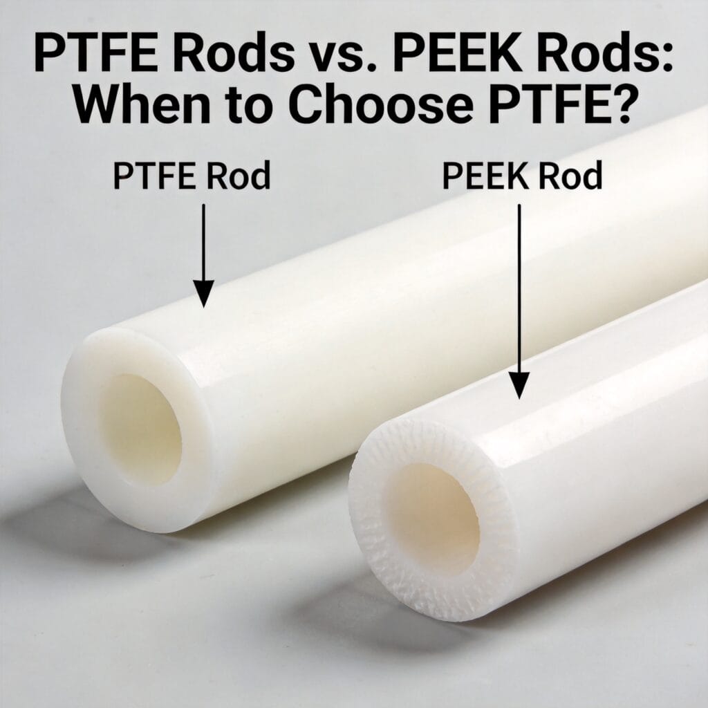 PTFE Rods vs. PEEK Rods: When to Choose PTFE?