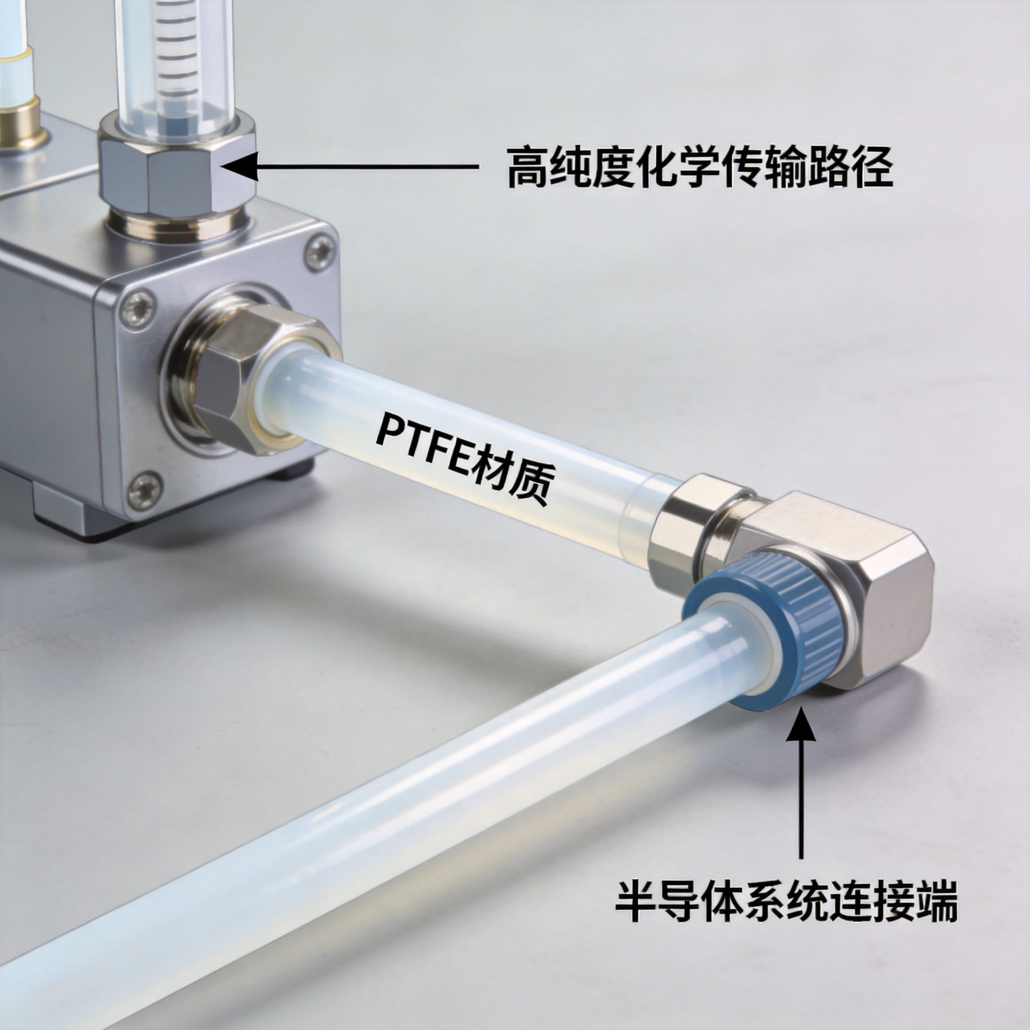 PTFE Tubes in Semiconductor High-Purity Chemical Transfer Systems