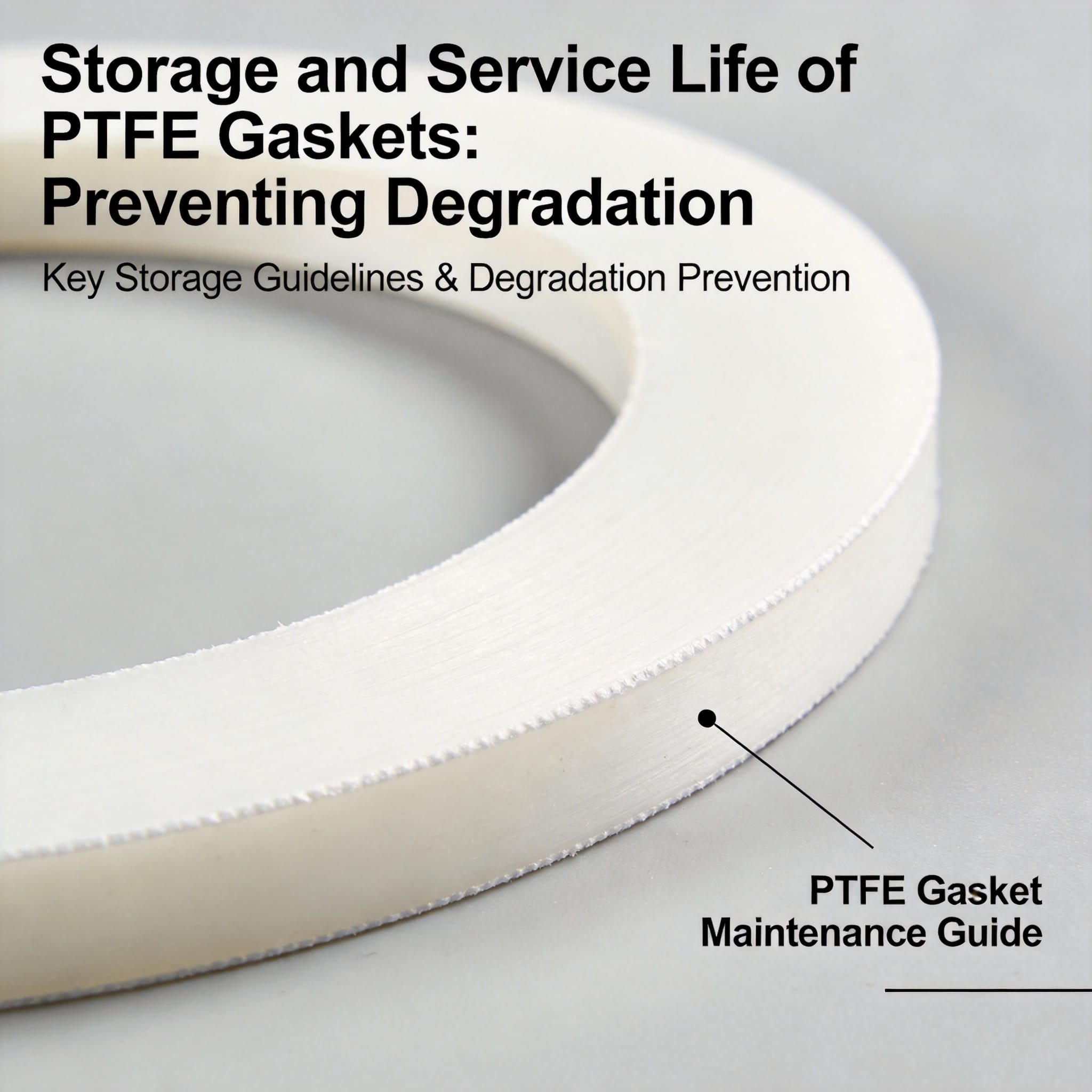 Storage and Service Life of PTFE Gaskets: Preventing Degradation